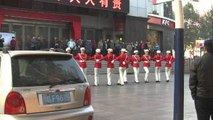 Beautiful Chinese Women Marching in Xinxiang 新乡