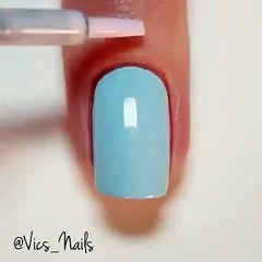 Градиентный маникюр со стразами. Очень просто