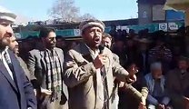 Supreme Leader of Balawaristan National Front Nawaz Khan Naji Speech at Anti Tax Movement in gilgit Baltistan