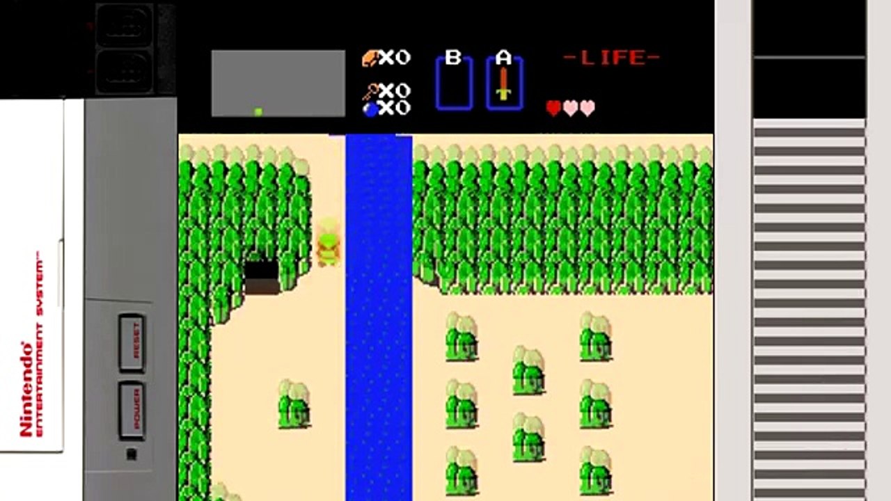 The Legend of Zelda - (Nintendo NES) - Gameplay