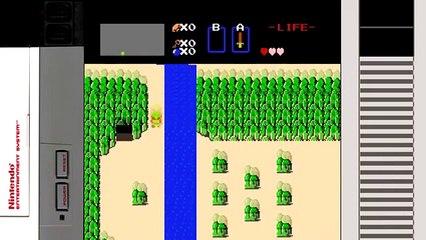 The Legend of Zelda - (Nintendo NES) - Gameplay