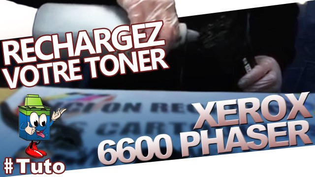 Apprenez à recharger une cartouche de Xerox Phaser 6600