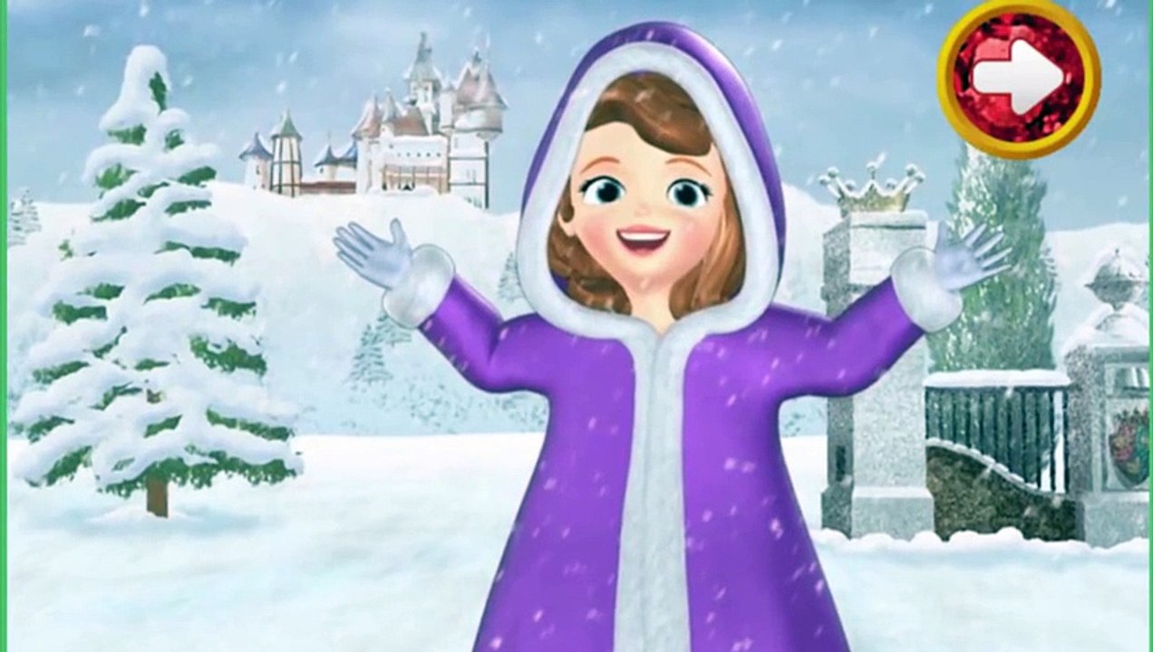 Sofia the First Full Episode Games for Kids - Magical Sled Race - HD DISNEY ENGLISH