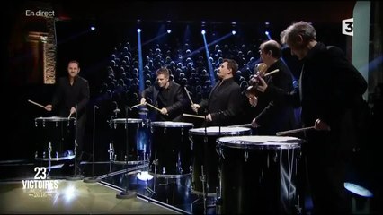 L'ensemble de percussions "AdONF" - Victoires 2016