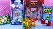 Gumball Machines Candy Dispenser Challenge Piggy Bank Toys & Jelly Belly Machines DisneyCarToys