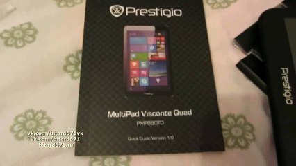 Планшет MultiPad Visconte Quad PMP880TD Bk на Windows 8.1