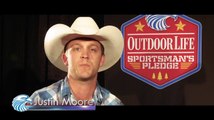 2012 Sportsman Pledge: Justin Moore-Pledge & Story