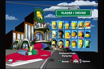 Lets Play The Simpsons: Road Rage - Professor Frink