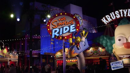 THE SIMPSONS Move In To Universal Studios Hollywood!