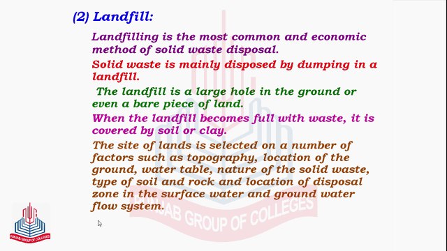 Solid Waste Management & Methods of Solid Waste Management