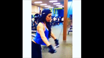 Melissa Cianfrani   Italian Fitness Model Booty Workout!