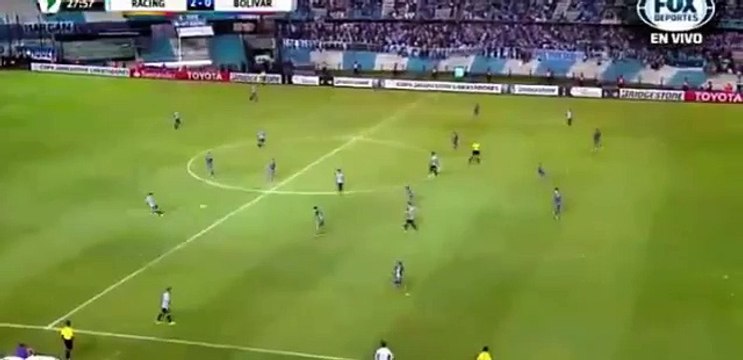 Golazo de Roger Martínez - Racing Club 2 Vs 0 Bolivar - Copa Libertadores 2016