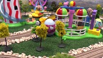 Peppa Pig & Play Doh Kinder Surprise Eggs Thomas and Friends Theme Park Hello Kitty Свинка Пеппа
