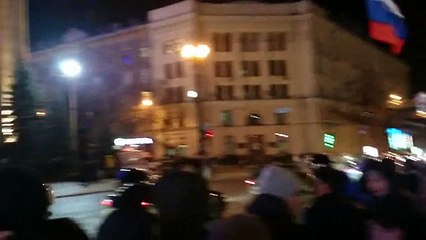 Антимайдан 25.02.2014 Внимание Харьков Только что процес пошел