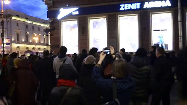 Акция протеста незаконному приговору узникам Болотной 24.02.2014 Евромайдан Украина