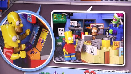 The KWIK-E-MART - LEGO SIMPSONS Set 71016 - Time-lapse Build, Unboxing & Review!