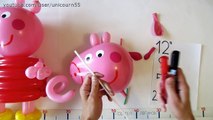 Свинка Пеппа из шаров (голова) / Peppa pig of balloons (head)