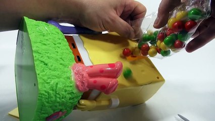 SpongeBob SquarePants Christmas Gumball Machine, Nickelodeon