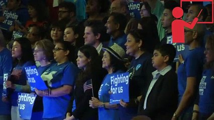 Nevada "put out the Bern": Hillary Clinton's supporters