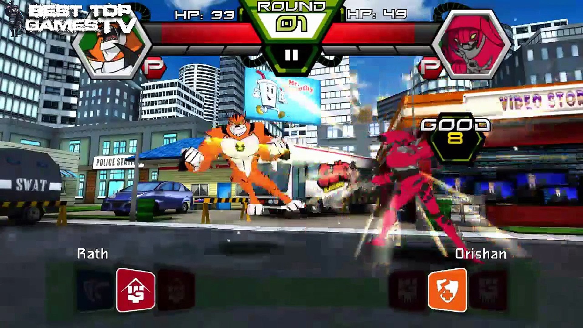 BEN 10 Ultimate Alien: Xenodrome - Cartoon Network Games