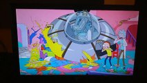 The Simpsons/Rick and Morty crossover couch gag