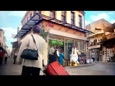 Tavla Oynayan Tavuk - Popeyes Terbiyeli Tavuk Reklamı