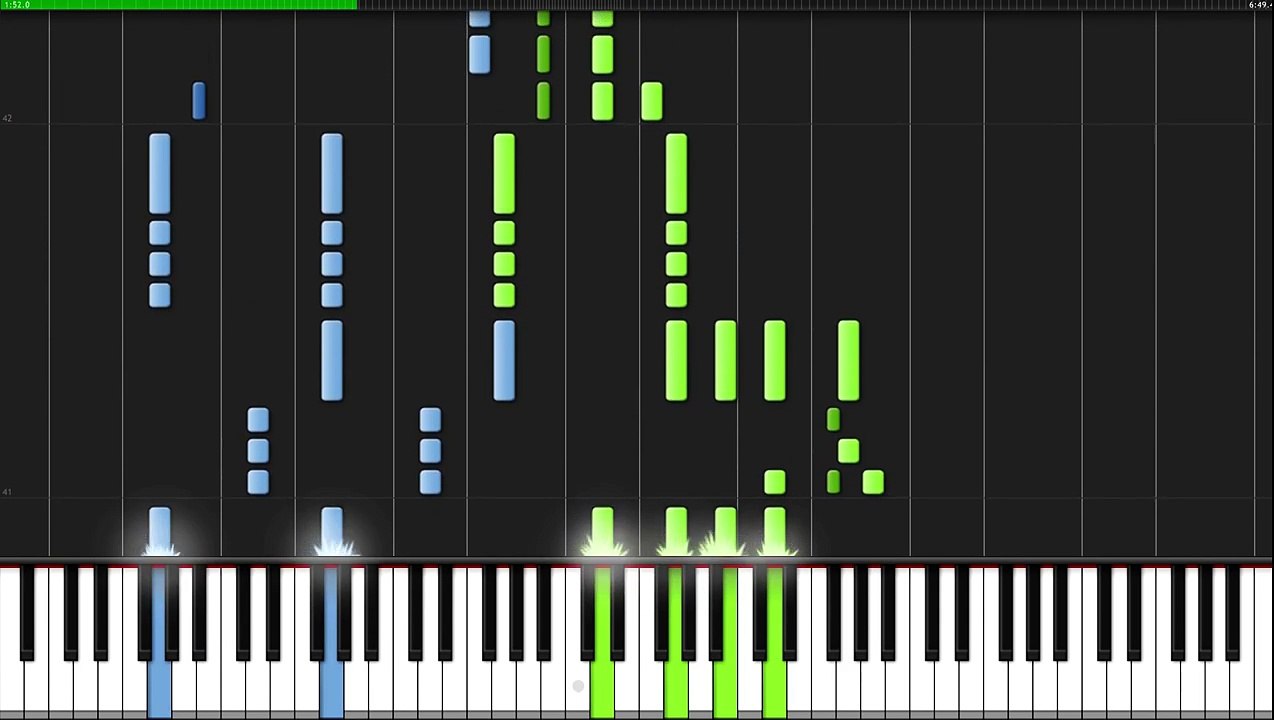 Star Wars Medley [Piano Tutorial] (Synthesia)