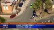Los Angeles Police Chase - Man Steals Taxi Cab, Leads Police on Pursuit