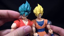 S.H. Figuarts Super Saiyan 2 Son Goku Ver 3 Custom Action Figure Dragon Ball Z