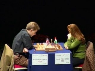 Quart de final : Polgar - Adams