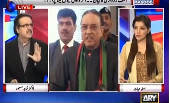 Agar yeh Muhazab mashra hota tu bohut se loog chulu bhar pani mein dubki lagate - Dr Shahid Masood on Zardari's u-turns