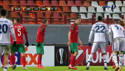 Mehmet Topal Goal HD - Lokomotiv Moscow 1-1 Fenerbahce - 25-02-2016