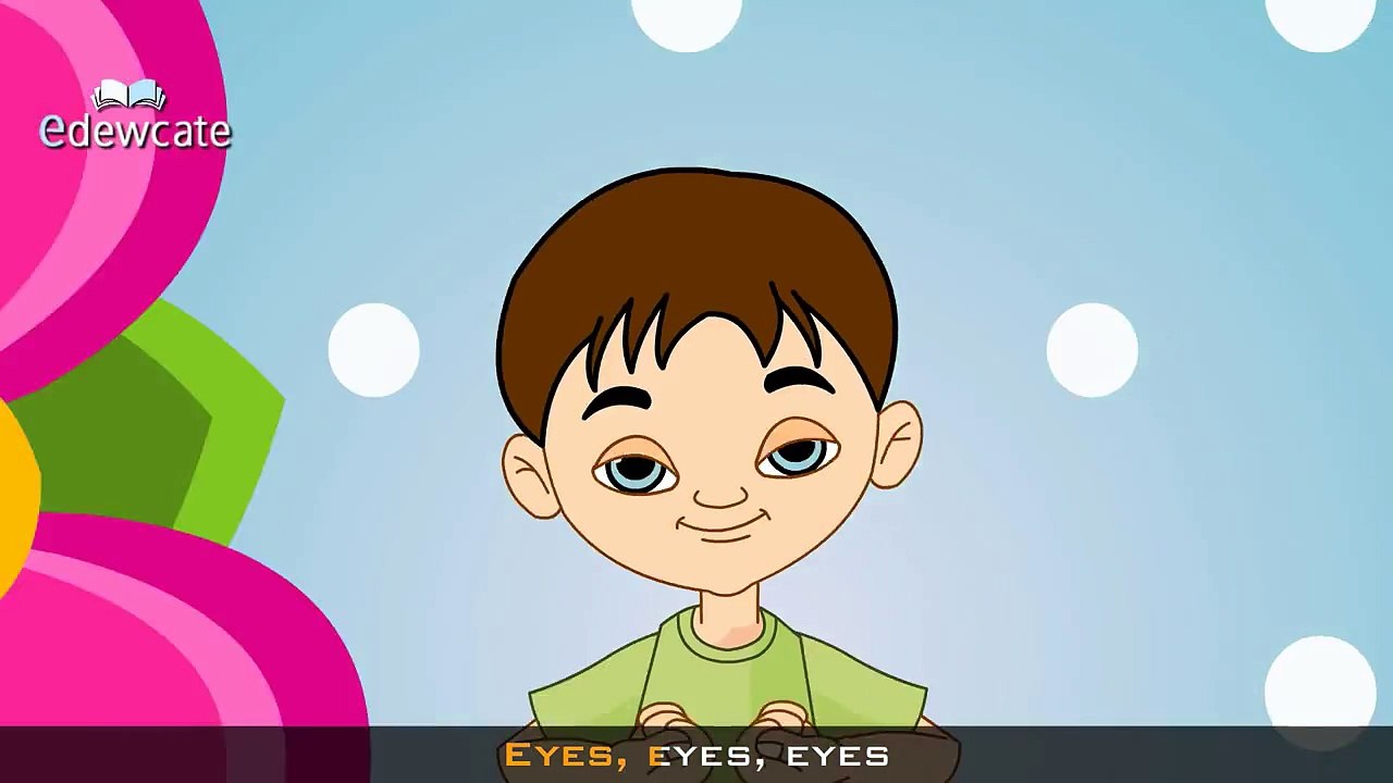 Edewcate english rhymes - My Eyes Nose Mouth Ears