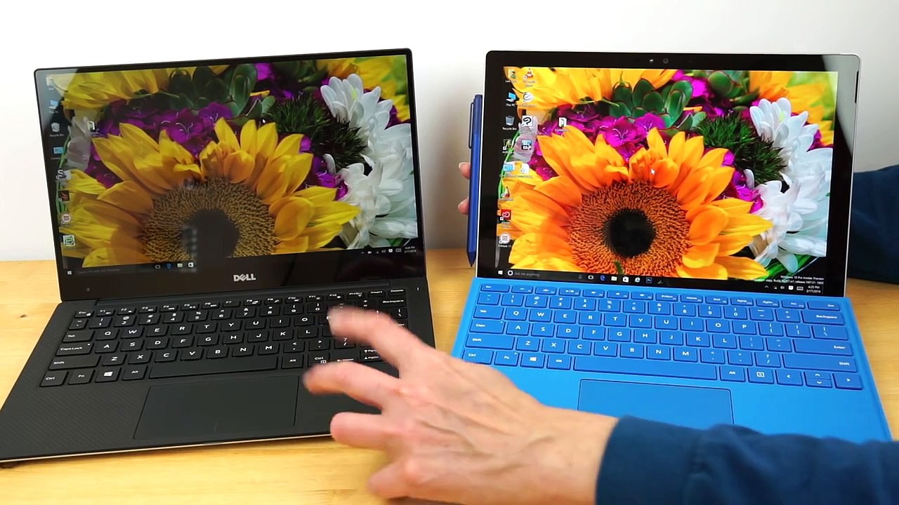 Microsoft Surface Pro 4 vs. Dell XPS 13 Comparison Smackdown