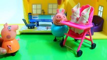 Свинка Пеппа Мультфильм Малыши обкакались Папа меняет подгузники Игры для детей Peppa Pig