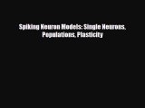[PDF] Spiking Neuron Models: Single Neurons Populations Plasticity Download Full Ebook