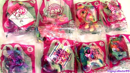 MLP McDonalds Happy Meal Toys My Little Pony DJ Pon3 Vinyl Scratch Play Doh Pinkie Pie 2014