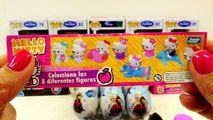 16 Surprise Eggs NEW Frozen Monster High Despicable Me Hello Kitty Egg Toys by Disney Cars Toy Club