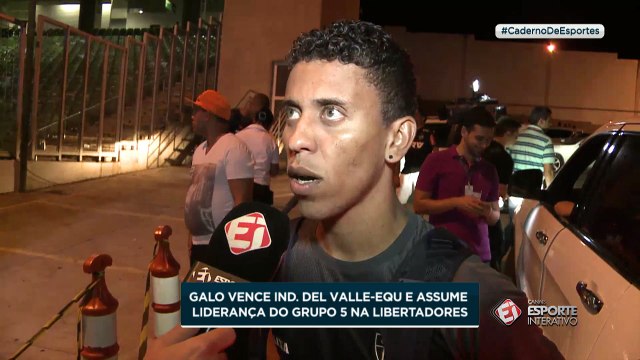 Marcos Rocha comenta a vitória do Atlético-MG na Libertadores