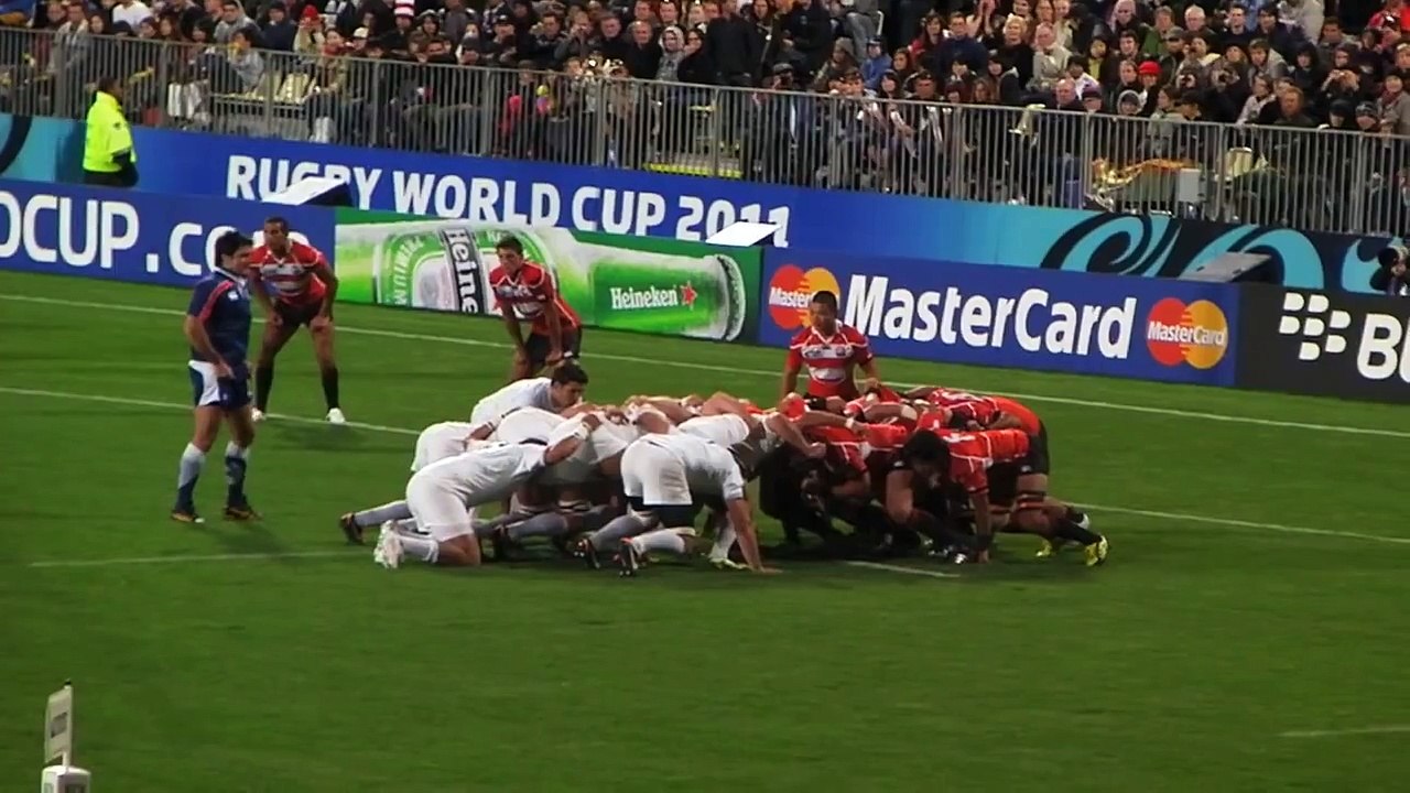 RWC Japan-France 2nd half 耐える日本