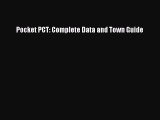 Read Pocket PCT: Complete Data and Town Guide Ebook Free