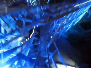 California Screamin at night Front Seat on-ride POV Disneys California Adventure