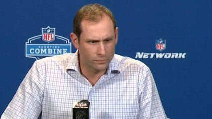 Adam Gase at NFL Combine