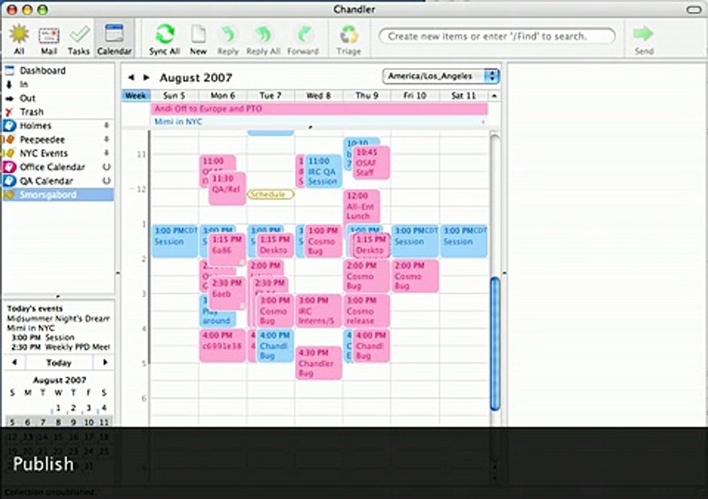 Chandler - Share via Hub