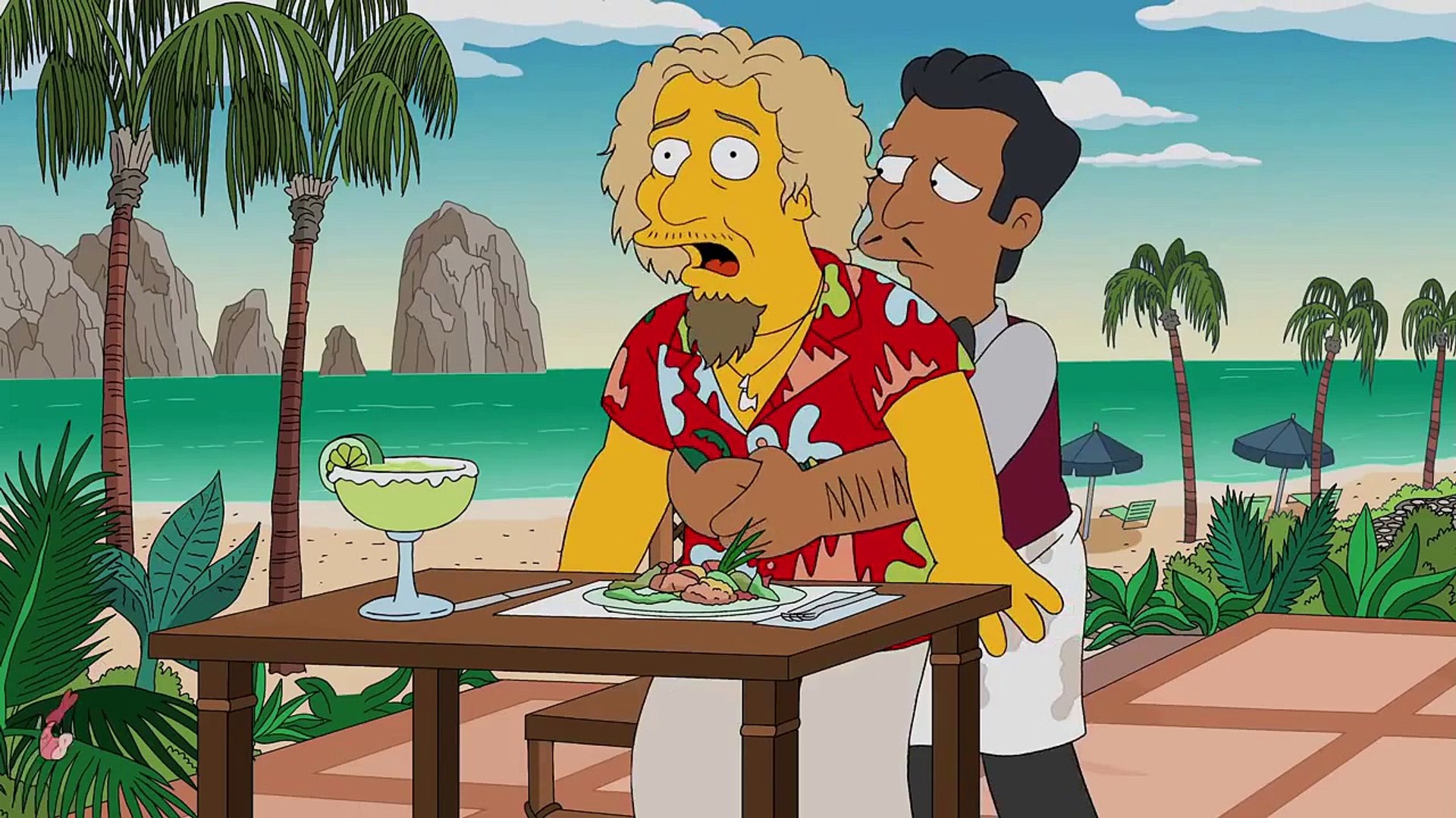 sammy hagar simpsons