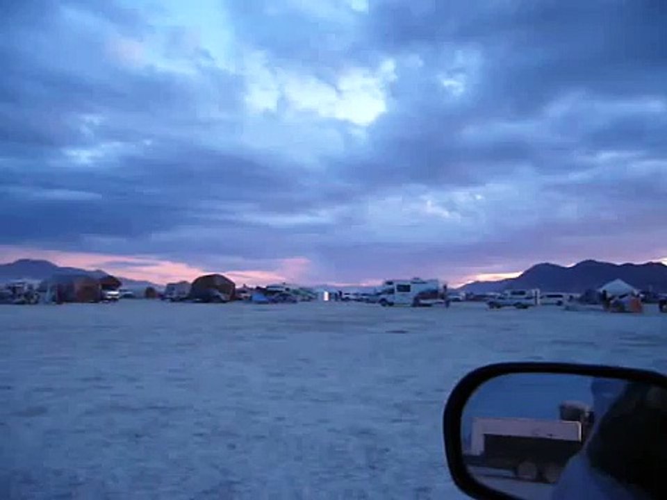 Burning Man Music On The Car Radio