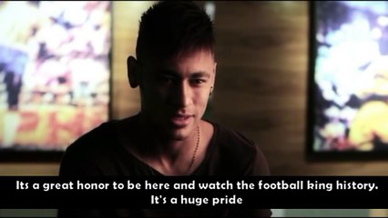 Neymar & Lionel Messi REACTIONS to the Cristiano Ronaldo film trailer!