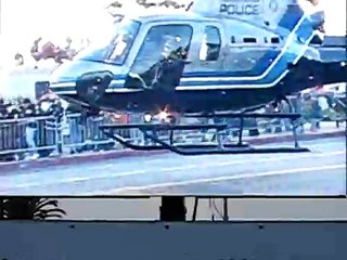Anaheim Ducks Cup Rally 2007 - Helicopter Landing