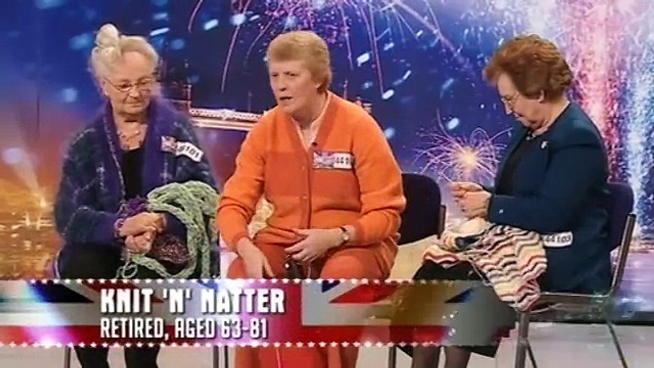 Knit 'n' Natter - Britain's Got Talent 2009 - Show 4