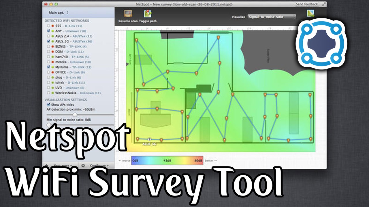 Review - Netspot Wifi Survey Tool